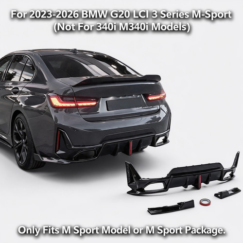Gloss black led - black, rear