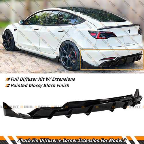 Black performance rear bumper - performance,