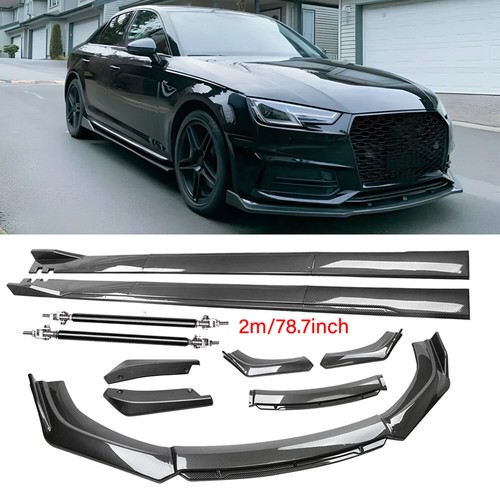 Carbon fiber side skirt - skirt, &