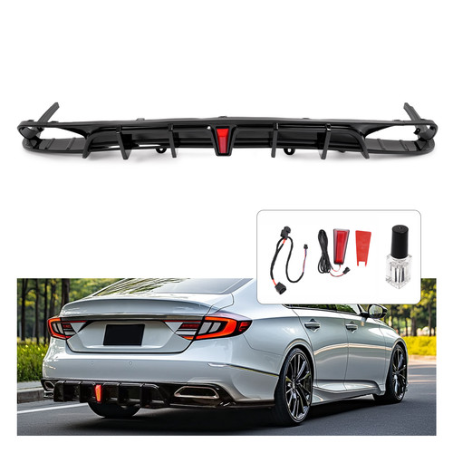Rear bumper diffuser - bumper, lip
