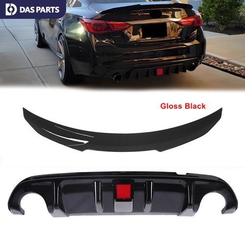 Rear bumper diffuser - rear,