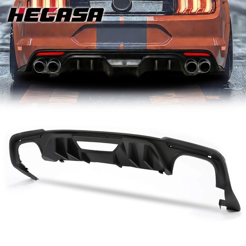 Black lower rear bumper - lower,