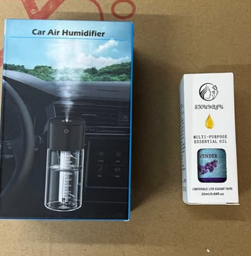 Car air humidifier diffuser - diffuser, w/
