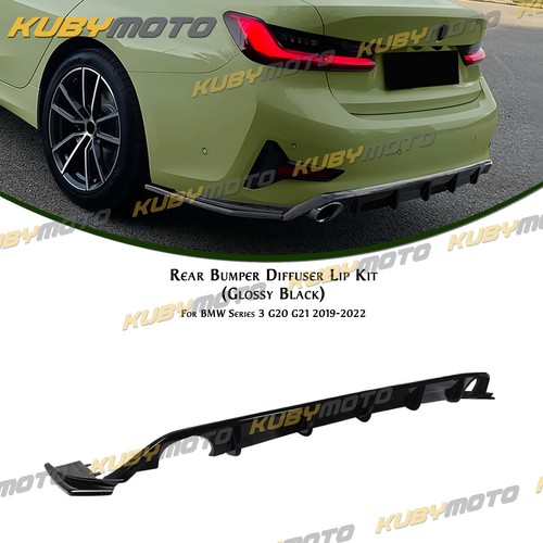 Rear bumper diffuser - lip, kit