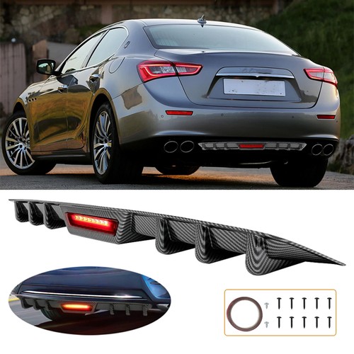 Rear diffuser bumper spoiler - rear,