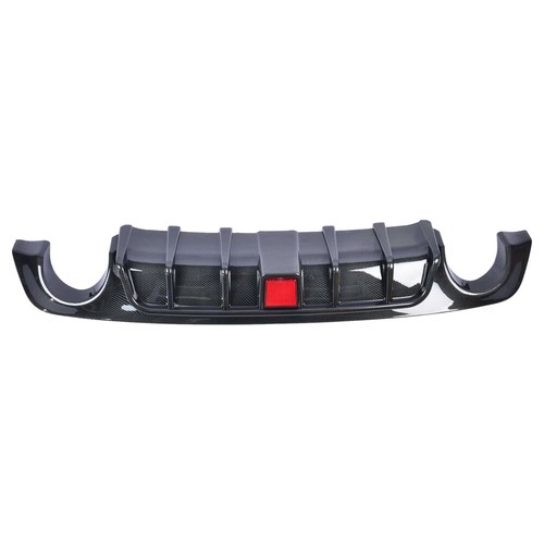 Carbon fiber rear bumper - fiber,