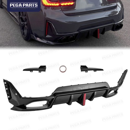 Led rear diffuser gloss - led, black