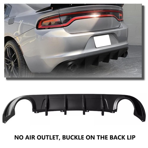 Rear diffuser bumper lip fit - bumper,